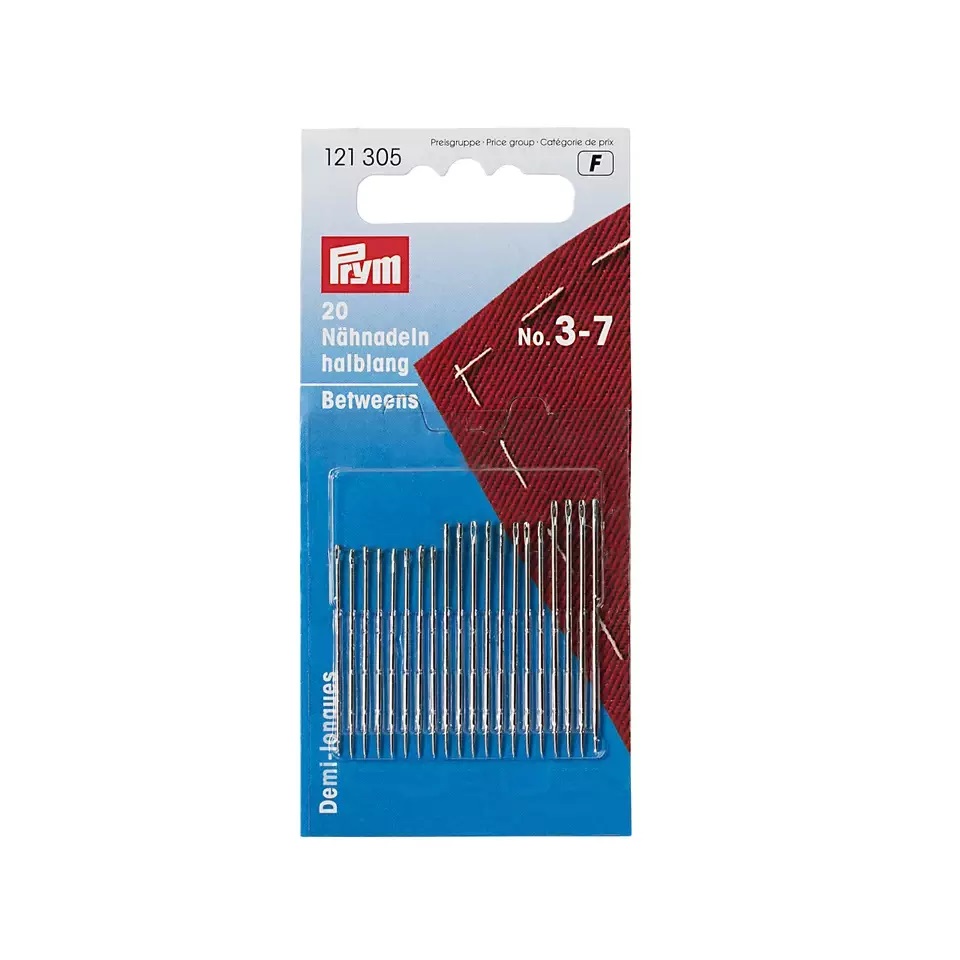121305 Nähnadeln halblang, Nr. 3-7, sortiert