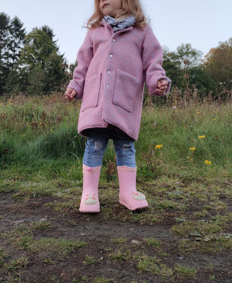 Papierschnittmuster Mantel Mika Kinder – Bild 5