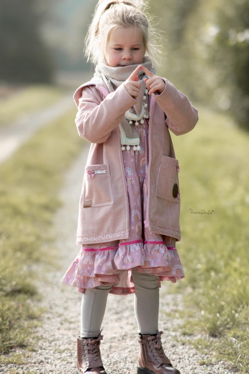 Papierschnittmuster Mantel Mika Kinder – Bild 4