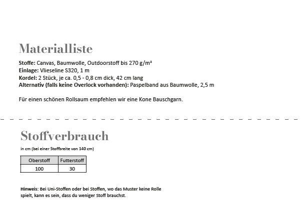 Papierschnittmuster Tote Bag – Bild 5