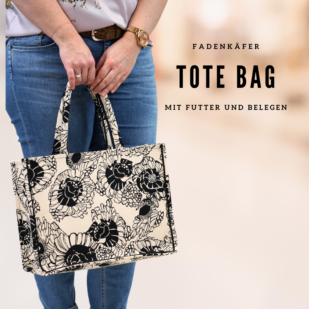 Papierschnittmuster Tote Bag – Bild 3