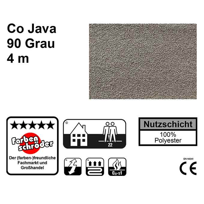 Condor Carpets Java 90 grau, 4m – Bild 2
