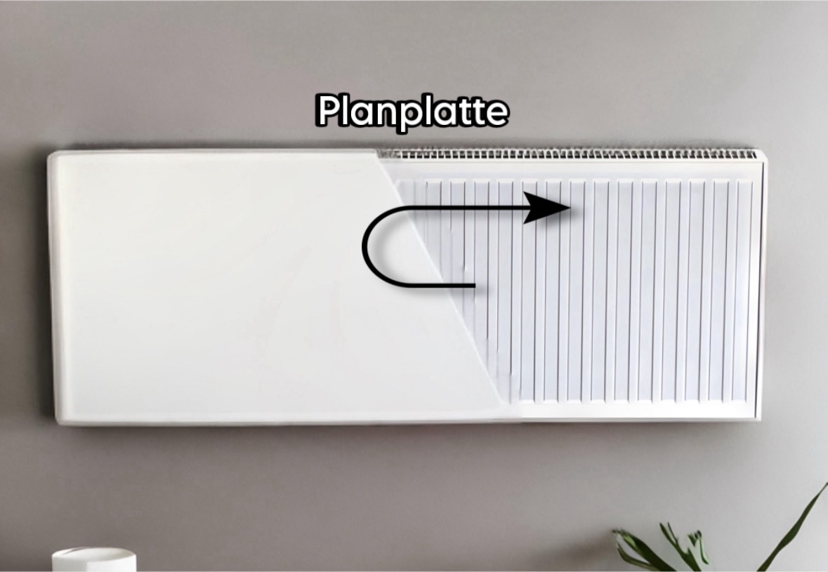 Plan Design Universalheizung Typ 22 | Höhe: 300 mm | Kompakt- und Ventilheizkörper | 6 Anschlüsse | inkl. Halterungen – Bild 8